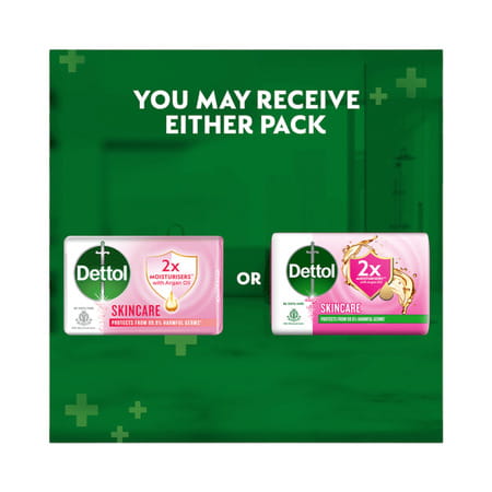 Dettol Skincare Mega Saver Pack 2X Moisturisers Soap 150Gm