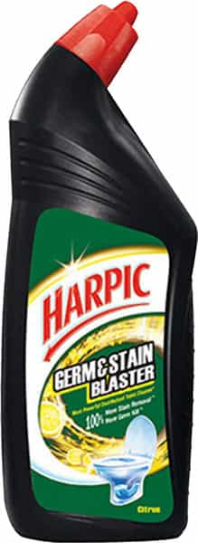 Harpic 'Germ & Stain Blaster' Disinfectant Toilet Cleaner Citrus - 750Ml