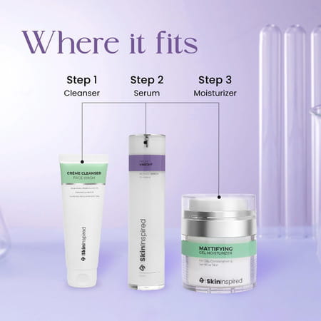 Skininspired Retinol (2% Vitalease) Face Night Serum For Anti Aging - 30ml