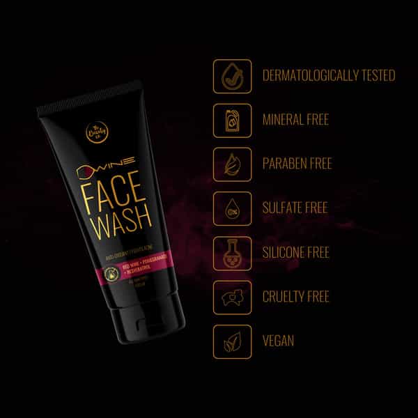 The Beauty Co. D`Wine Face Wash With Red Wine 100Ml