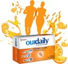 Ourdaily Vitamin C ( 500Mg ) & Zinc Chewable Tablets-Builds Immunity - Lemony Orange- 15 Tablets