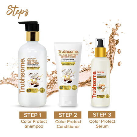 Truthsome Color Protect Shampoo With Quinoa Protein & Coconut Milk | 300 Ml