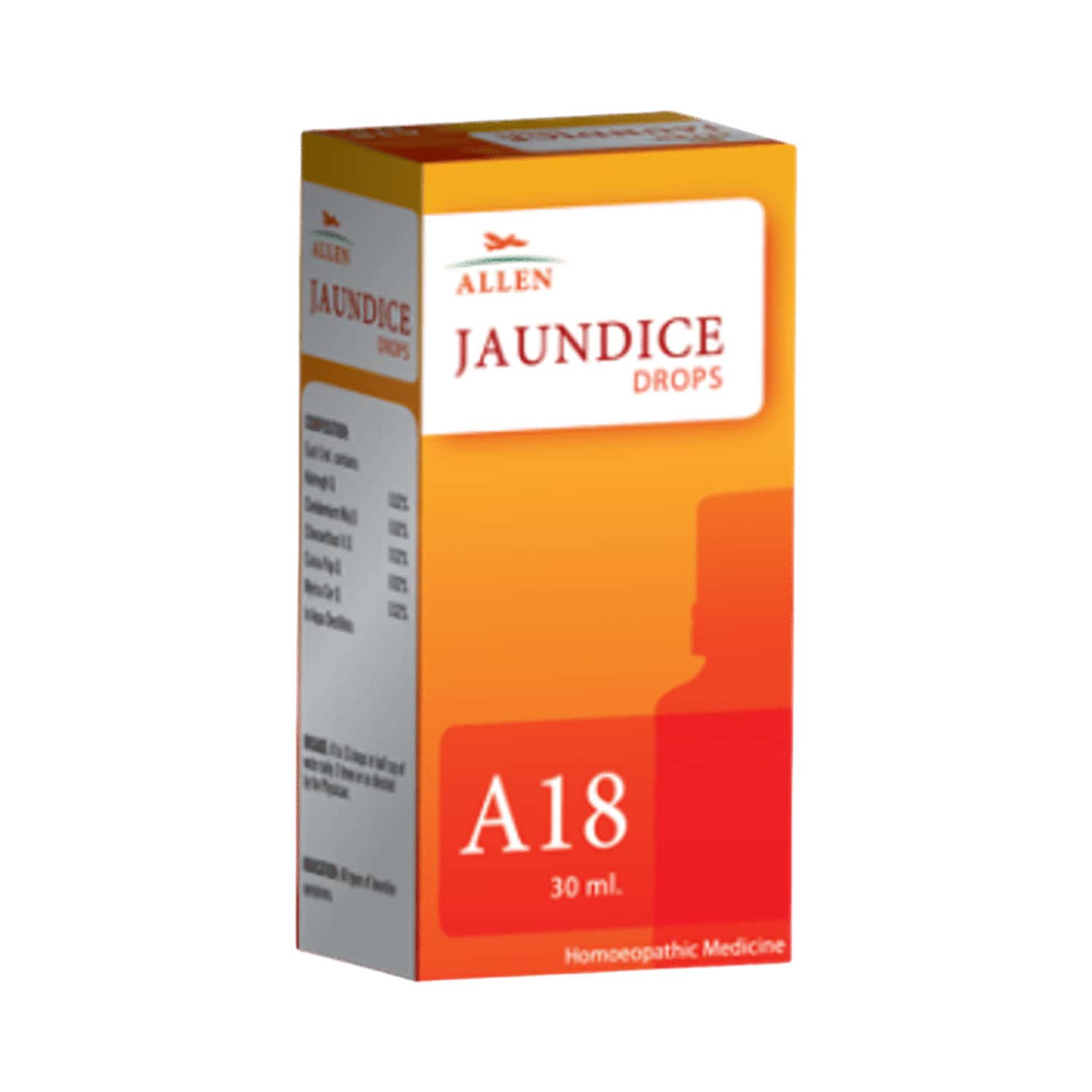 Allen Laboratories A18 Jaundice Drops 30 Ml