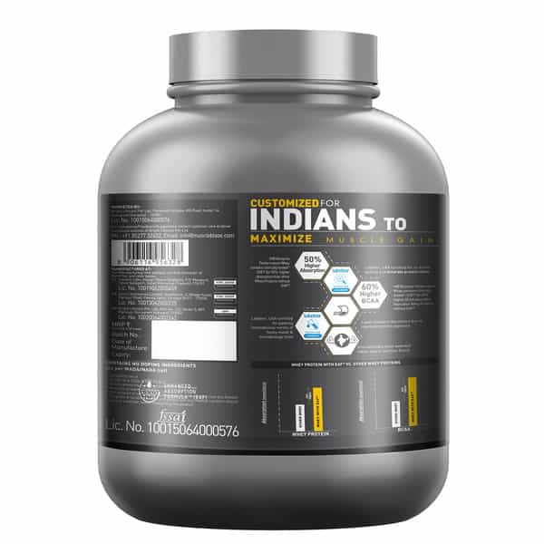 Muscleblaze Biozyme Performance Whey Protein (Rich Chocolate | 1.75 Kg / 3.85 Lb)