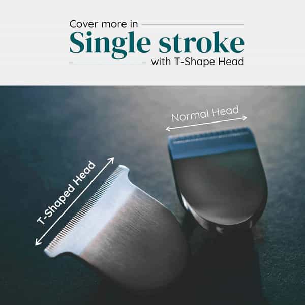Letsshave Stubble Trimmer (Daily Beard T-Shaped Trimmer With 6 Guide Combs)