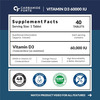 Carbamide Forte Vitamin D3 60000 Iu Cholecalciferol Vitamin D-40 Tablets