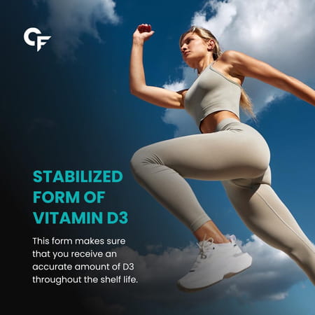 Carbamide Forte Vitamin D3 60000 Iu Cholecalciferol Vitamin D-40 Tablets