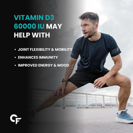 Carbamide Forte Vitamin D3 60000 Iu Cholecalciferol Vitamin D-40 Tablets