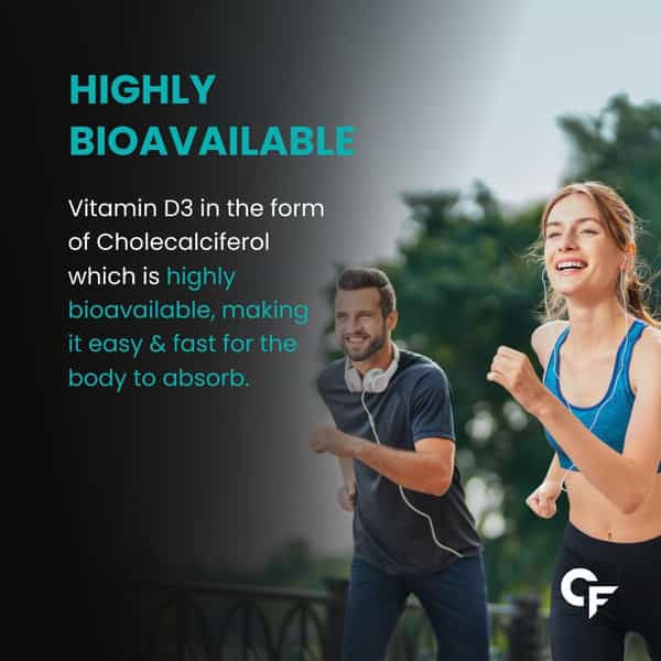 Carbamide Forte Vitamin D3 60000 Iu Cholecalciferol Vitamin D-40 Tablets
