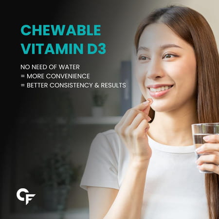 Carbamide Forte Vitamin D3 60000 Iu Cholecalciferol Vitamin D-40 Tablets