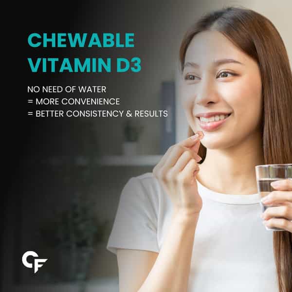 Carbamide Forte Vitamin D3 60000 Iu Cholecalciferol Vitamin D-40 Tablets