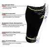 Actifit Calf Compression Sleeve | Muscle Support | Xl Size | Multicolor | 1 Pack