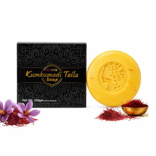 Revinto Kumkumadi Taila Soap| Radiance In Every Wash | 100Gm