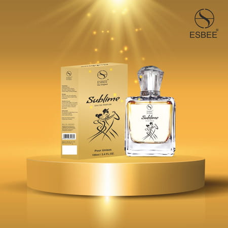 Esbee Sublime Eau De Parfum - Long Lasting Unisex Premium Perfume | Up To 10 Hours Wear - 100Ml