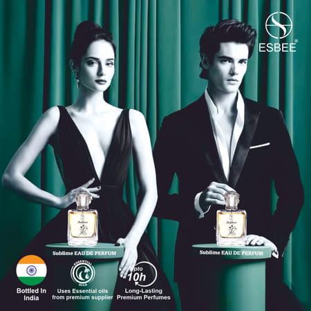 Esbee Sublime Eau De Parfum - Long Lasting Unisex Premium Perfume | Up To 10 Hours Wear - 100Ml