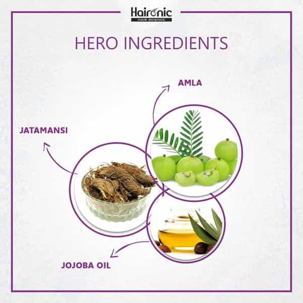 Haironic Hair Science Miracle Hair Oil With Organic Onion And Sesame Seeds Oil -100Ml