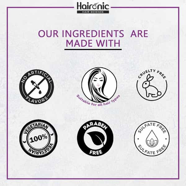 Haironic Hair Science Miracle Hair Oil With Organic Onion And Sesame Seeds Oil -100Ml