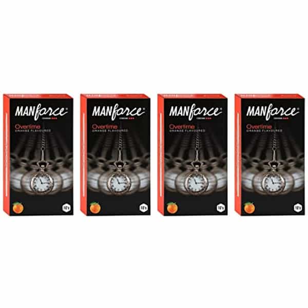 Manforce Condoms Assorted Flavour 10 Pcs X Pack Of 4