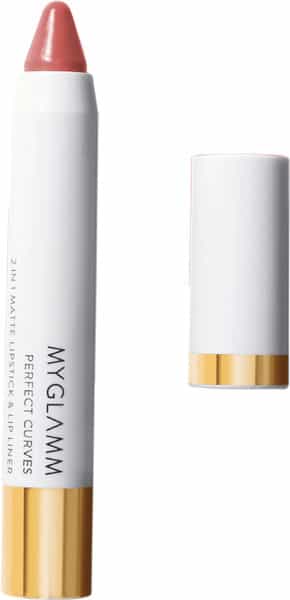 Myglamm Perfect Curves Matte Lip Crayon-Spice It Up