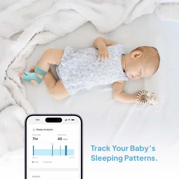 Janitri Navam Smart Baby Monitor For 0 2 Years I Bluetooth Wearable Pulse Oximeter