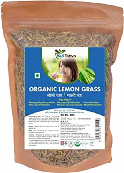 Ved Tattva Lemon Grass Herb Ayurvedic Solution - 200 Gms (Pack Of 5)