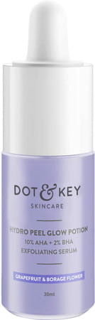 Dot & Key Hydro Peel Glow Potion 10% Aha + 2% Bha Exfoliating Serum- 30 Ml