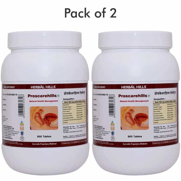 Herbal Hills Proscarehills - Value Pack 900 Tablets - Pack Of 2