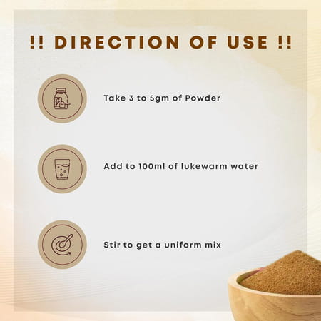 Four Seasons Haritaki (Harad) Powder | Constipation Relief | For Gas | Acidity & Kabz (Pack Of 3)