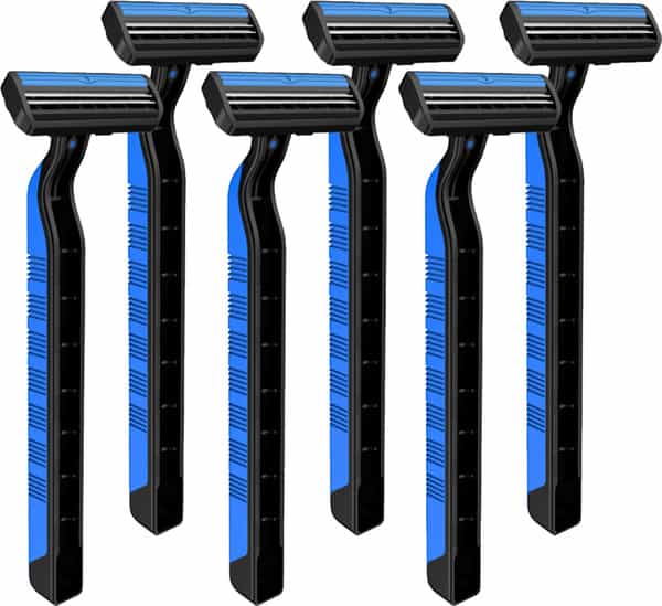 Zlade Glide Ii Plus Readyshaver Twin Blade Disposable Shaving Razor For Men
