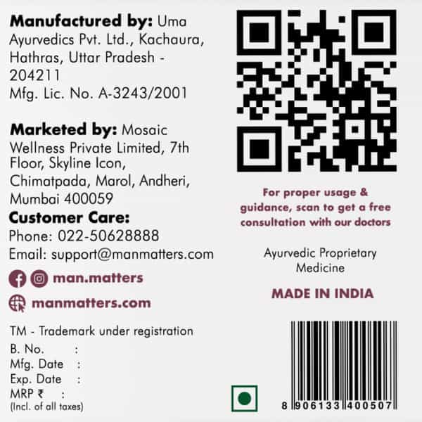 Man Matters Vitality Resin 15 G