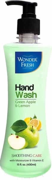 Wonder Fresh Handwash Greenapple & Lemon 430Ml