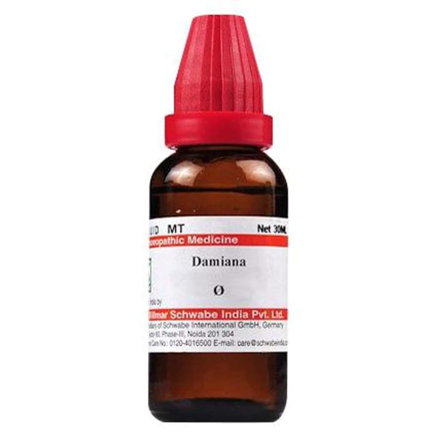 Dr. Willmar Schwabe India Damiana Mother Tincture Q 30 Ml