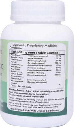 Ayur Champ - Pack Of 4 -Diges Herbo | Healthy Digestion | Herbal Supplement |60 Tablets