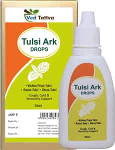 Ved Tattva Tulsi Ark 30ml | Panch Tulsi Ark Drops | Ayurvedic Herb (pack Of 2)