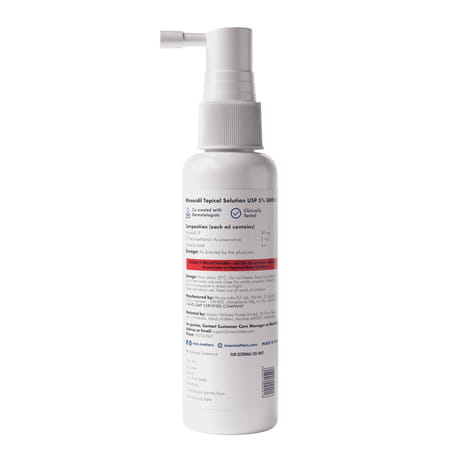 Man Matters Growmax Minoxidil 5% With Procapil Solution Serum I Prevent Hair Loss | Thinning I 60 Ml