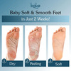 Bake Aha + Bha Foot Peeling Mask For Dry Skin | Calluses & Dead Skin Removal - Sock Type Foot Mask
