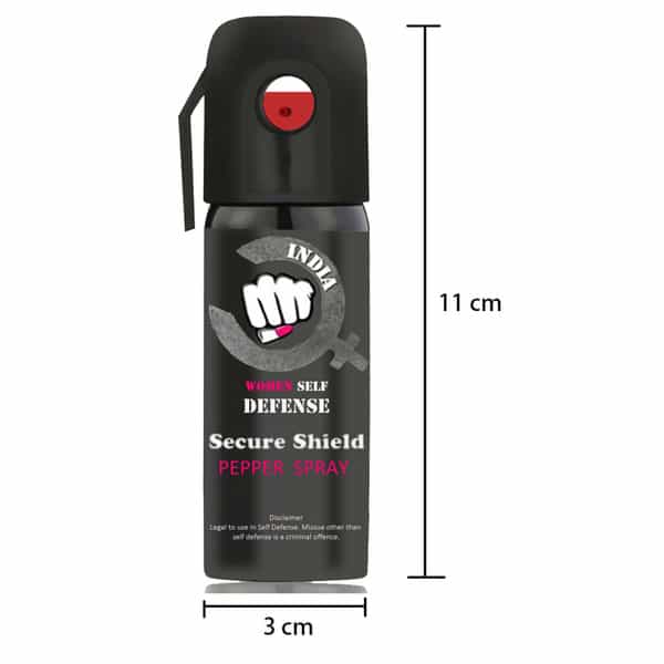 Secure Shield Self Defense Pepper Spray For Women Safety/Protection Pack Of 10