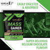 Musclexp Mass Gainer Belgium Chocolate 1Kg Pouch (2.2 Lb)