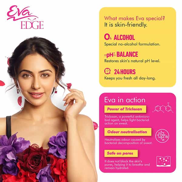 Eva Perfumed Deodrant Skinfriendly Body Spray For Woman Sweet & Doll 150Ml ( Pack Of 2)
