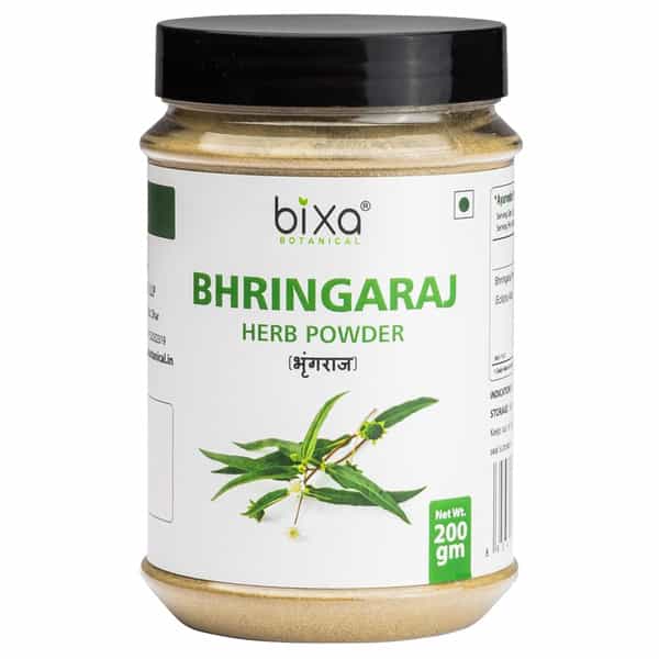 Bixa Botanical Bhringaraj Powder (Eclipta Alba) | Supports Healthy Hair 200G
