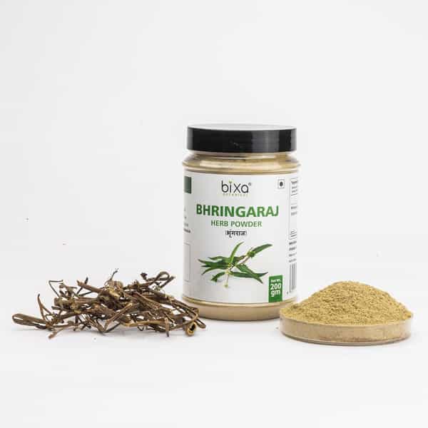 Bixa Botanical Bhringaraj Powder (Eclipta Alba) | Supports Healthy Hair 200G
