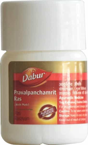 Dabur Praval Panchamrit Ras Tablet 20