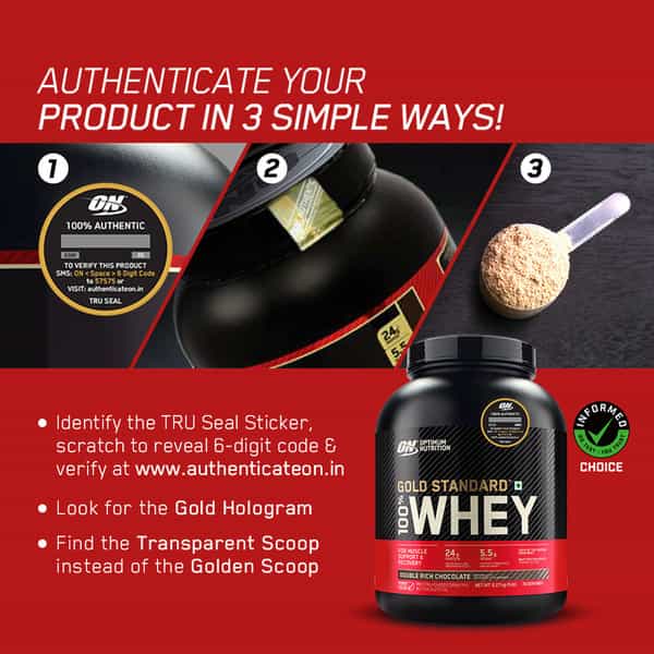 Optimum Nutrition (On) Gold Standard 100% Whey Protein Powder 2 Lbs | 907G Rocky Road