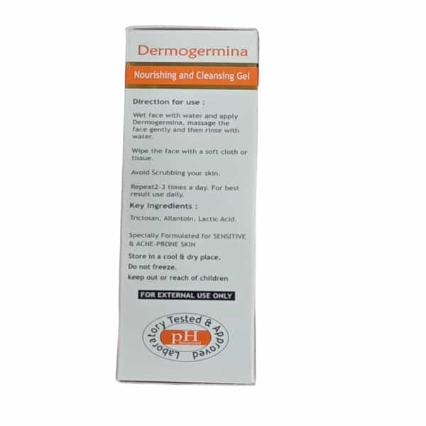 Dermogermina Nourishing And Cleansing Gel 100 Ml