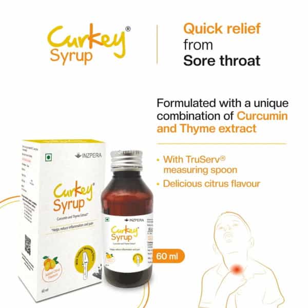 Curkey Citrus Flavour Bottle Of 60Ml Syrup
