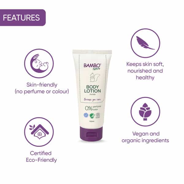 Bambo Nature Body Lotion For Kids - 100Ml