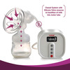 Luvlap Electric Breast Pump With 3 Phase Pumping 2Pcs Breast Pads Free Soft & Gentle