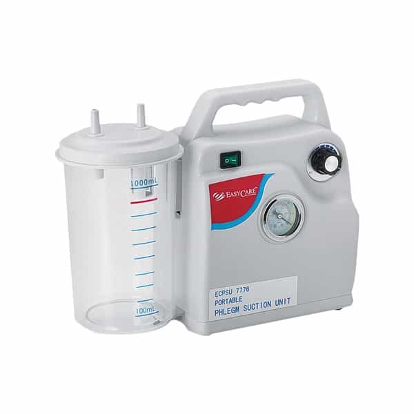 Easy Care Ecpsu 7776 Portable Phlegm Suction Unit White