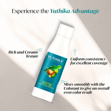 Yuthika Professional Developer For Hair Color 30 Volume (9%) 250Ml