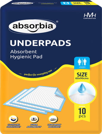 Absorbia Underpads Large 60*90 Cm Soft And Super Absorbent - Large-10